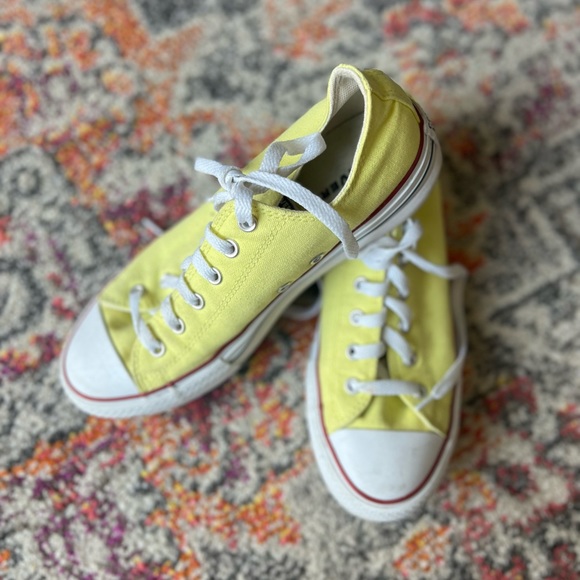 yellow platform converse unisex - Picture 4 of 4